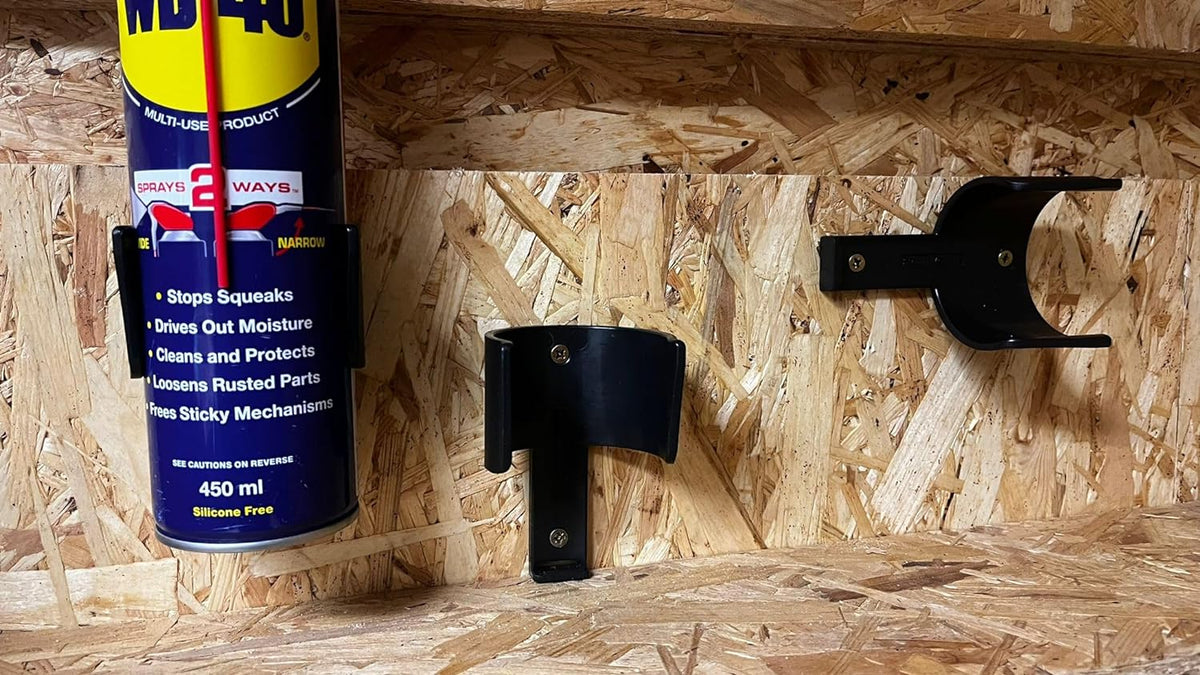 StealthMounts OM-CAN-BLK-2LF, Aerosol Can Holder