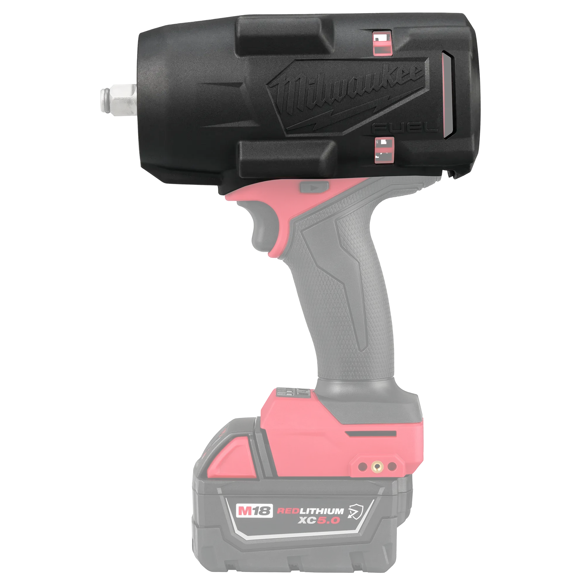 Milwaukee 49-16-2967, M18 FUEL™ 1/2" High Torque Impact Wrench w/ Friction Ring Protective Boot
