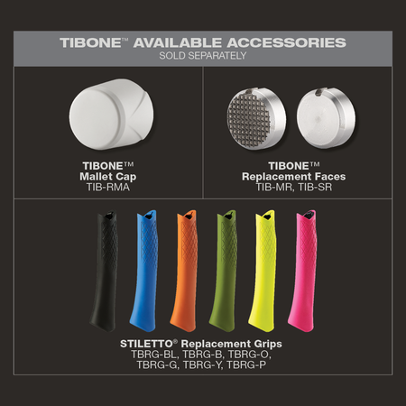 Stiletto TIB14RSC, STILETTO® TIBONE™ 14oz Smooth Titanium Framing Hammer