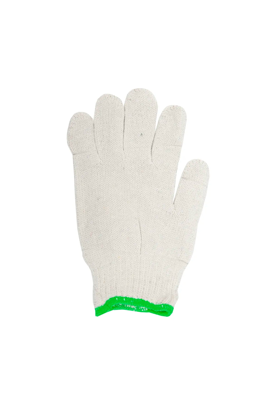 Toolway 105547, 1dz. Knitted Poly/Cotton Gloves Unbleached (L)