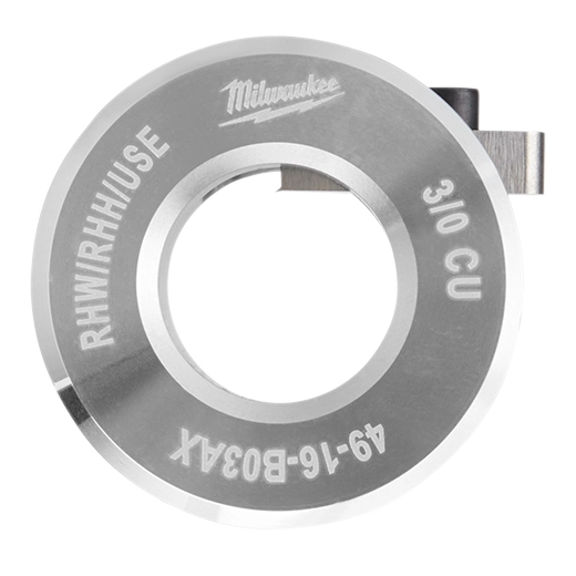 Milwaukee 49-16-B03AX, 3/0 AWG CU RHW / RHH / USE BUSHING