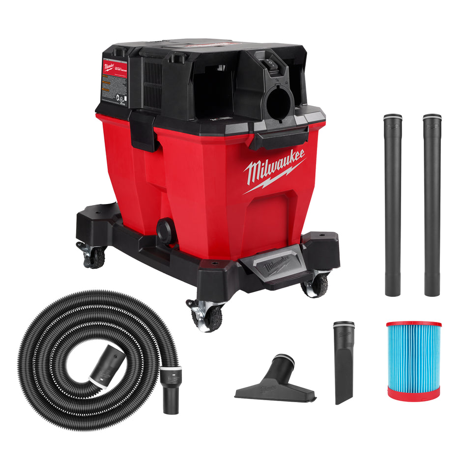 Milwaukee 0920-20, M18 FUEL™ 9 Gallon Dual-Battery Wet/Dry Vacuum