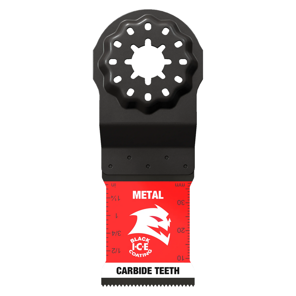 Diablo DOS125CF3, 1-1/4" AMPED™ Steel Demon™ Starlock Carbide Teeth Oscillating Blades for Metal