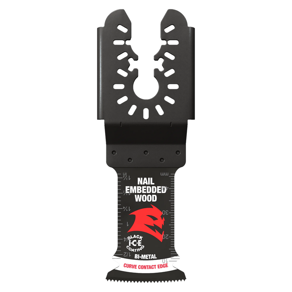 Diablo DOU125BW, 1-1/4" Demo Demon™ Universal Fit Bi-Metal Oscillating Blade for Nail-Embedded Wood
