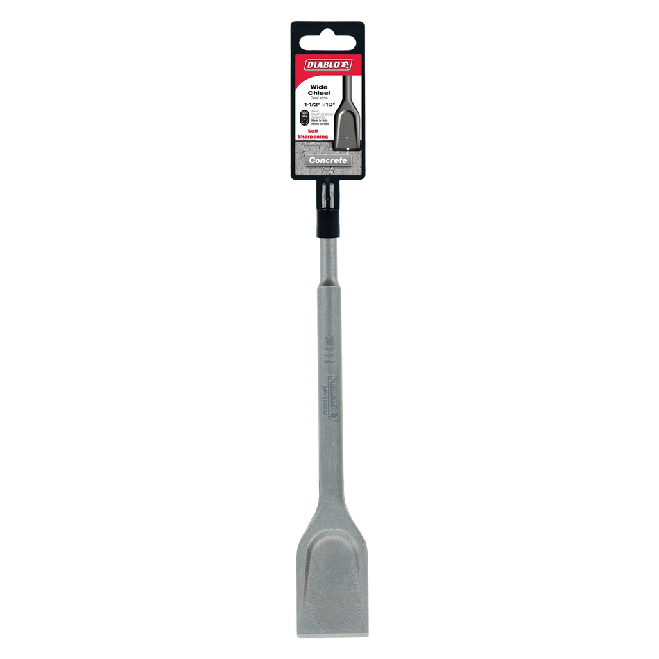 Diablo DMAPLCH2000, SDS-Plus Wide Chisel 1.5" x 10"