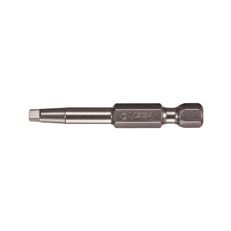 Vega 190R1AX, Square #1 Extra Hard Power Bit 3-1/2" (10/Pack)