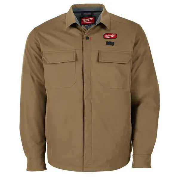 Milwaukee M103K-21, M12™ Shirt Jacket - Khaki