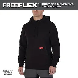 Milwaukee 351B-2X, MIDWEIGHT HOODIE - BLACK