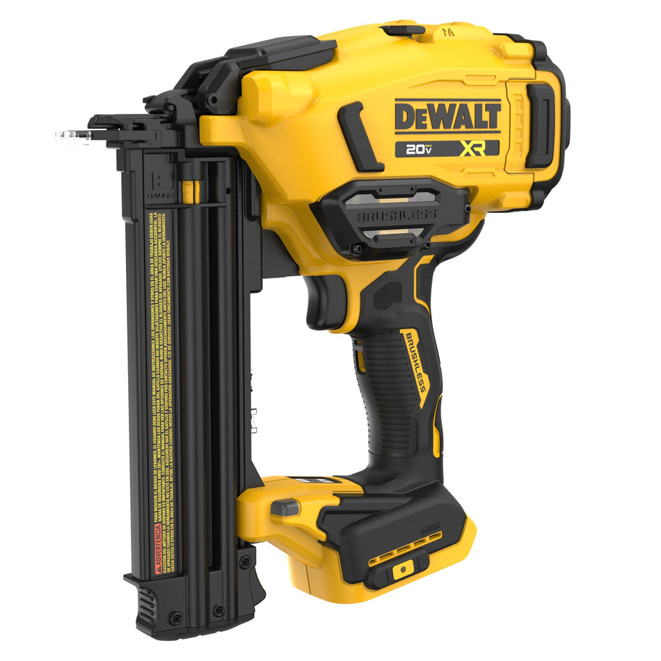 DEWALT DCN210B, 20V MAX* XR Cordless 18ga Brad Nailer (Tool Only)