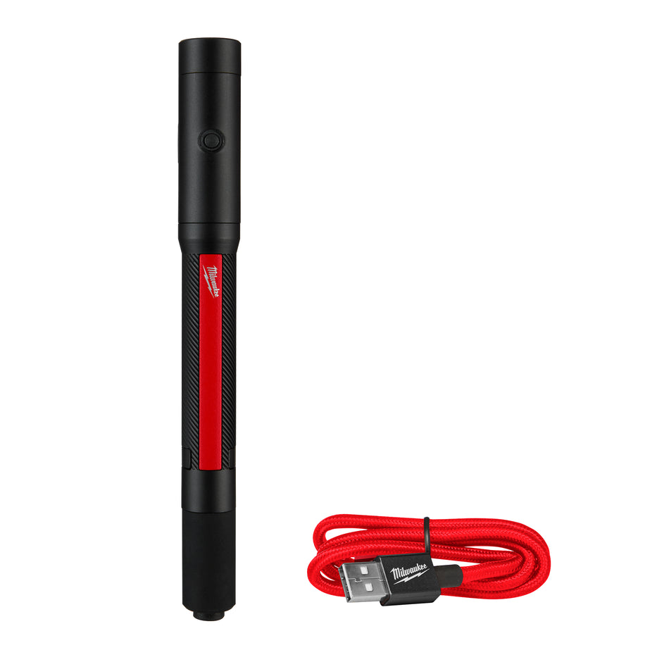 Milwaukee 2010R, Rechargeable 250L Penlight w/ Laser