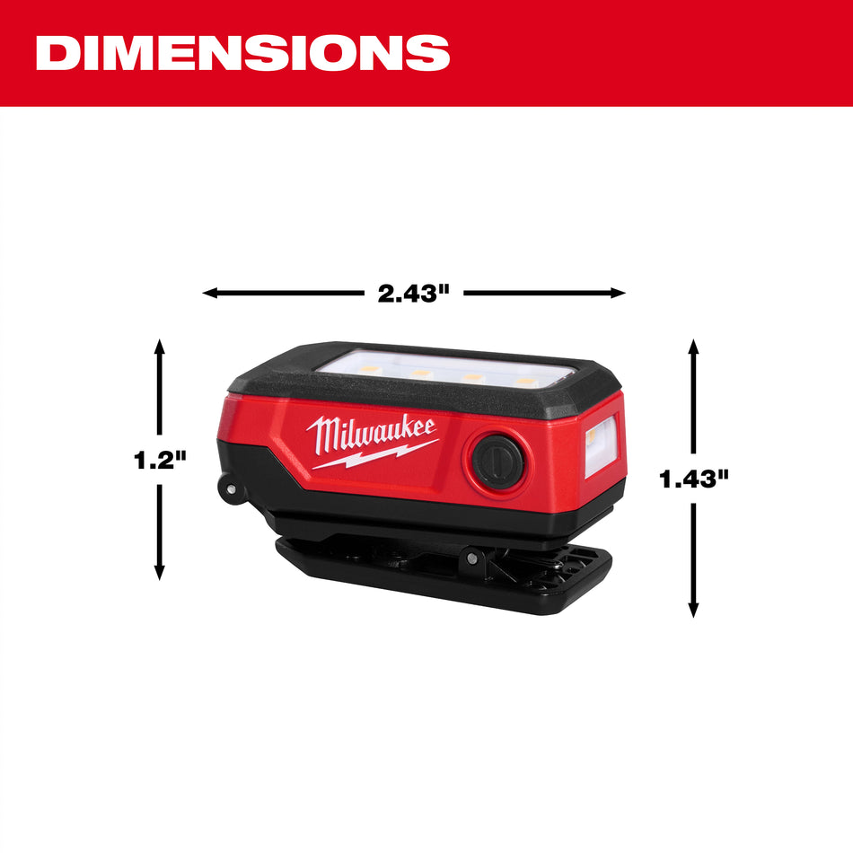 Milwaukee 2014R, Milwaukee® Rechargeable Clip Light