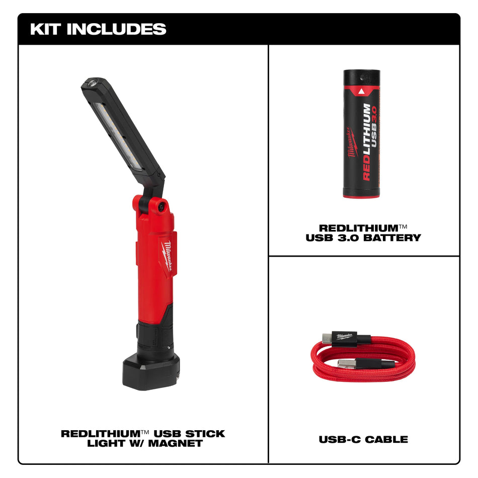 Milwaukee 2128-21, RLUSB Stick Light