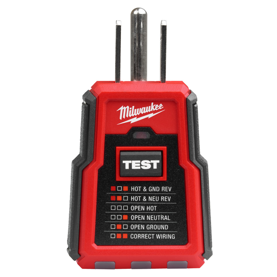 Milwaukee 2223-20, GFCI Receptacle Tester