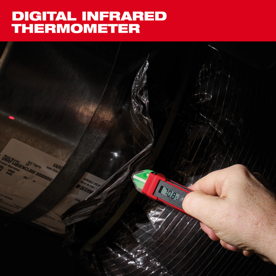 Milwaukee 2225-20, Non-Contact Voltage Detector w/ Laser Infrared Thermometer
