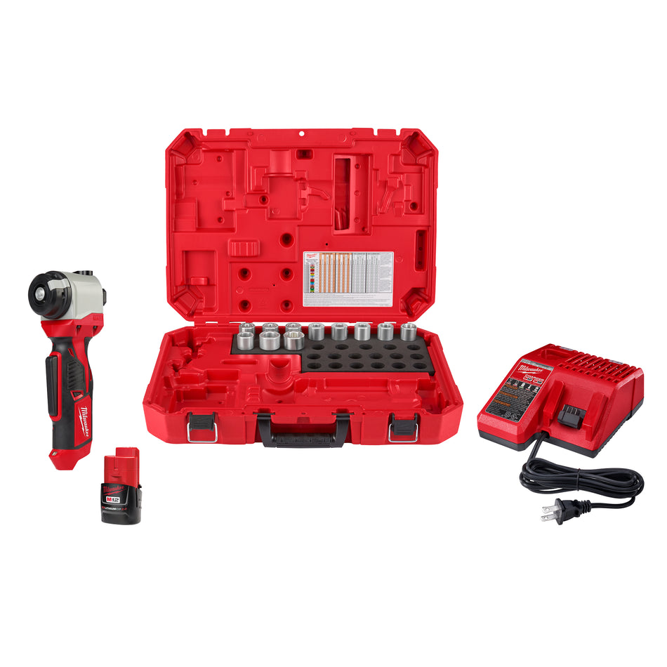 Milwaukee 2435AL-21, M12 Cable Stripper THHN/XHHW Al Kit