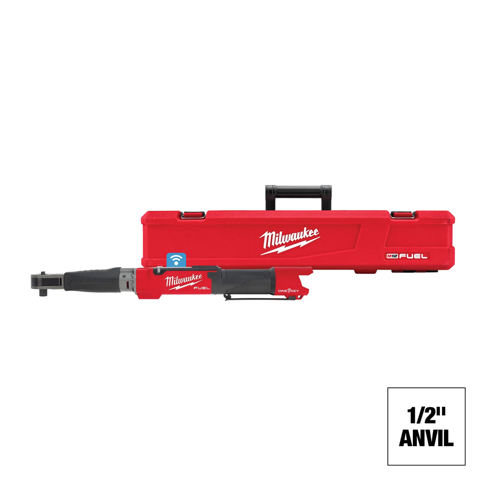 Milwaukee 2466-20, M12 FUEL 1/2" Digital Torque Wrench w/ ONE-KEY (Tool Only)