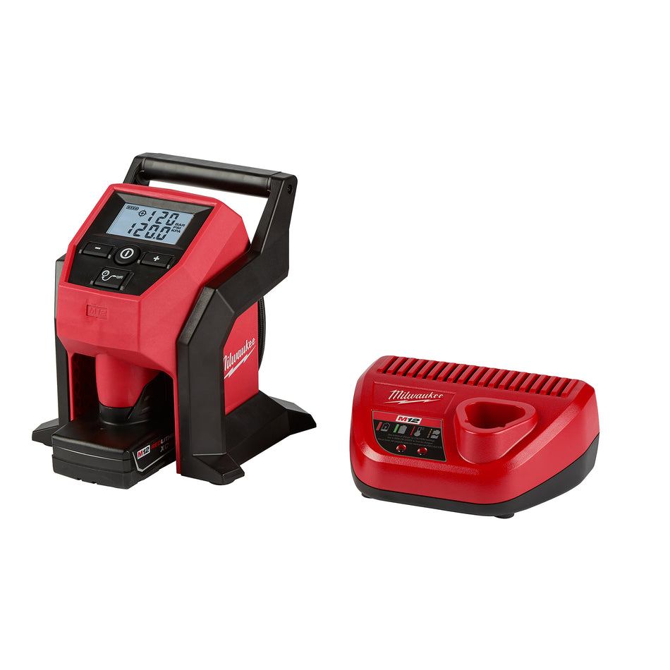 Milwaukee 2475-21XC, M12 Inflator / Air Compressor Kit