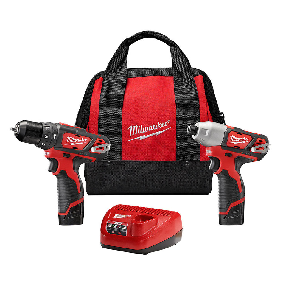Milwaukee 2497-22, M12™ Cordless LITHIUM-ION 2-Tool Combo Kit