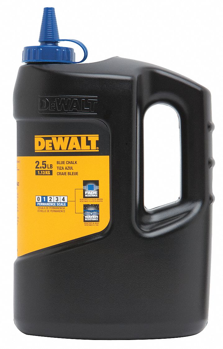 DEWALT DWHT47058, 2.5LB Blue Chalk
