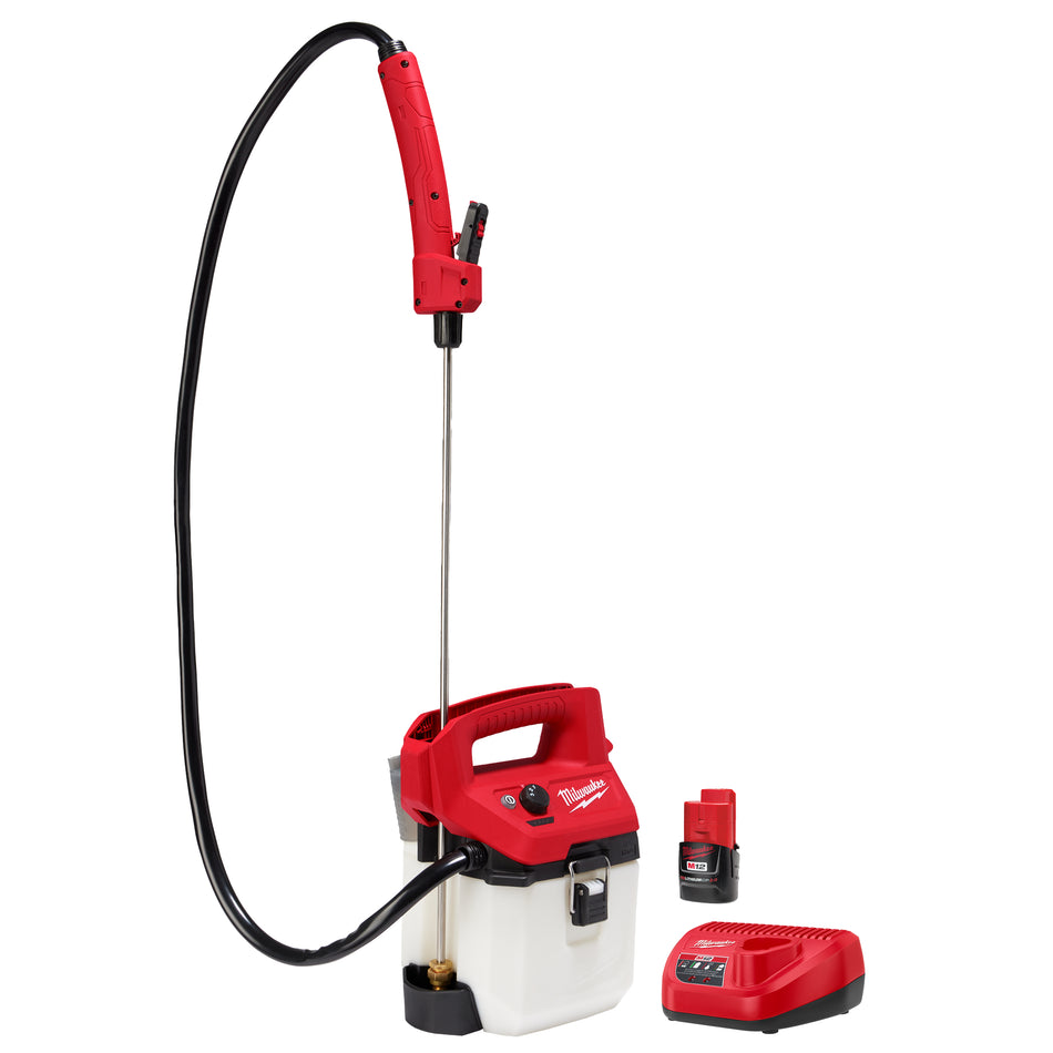 Milwaukee 2528-21G1, M12 1 Gallon Handheld Sprayer Kit