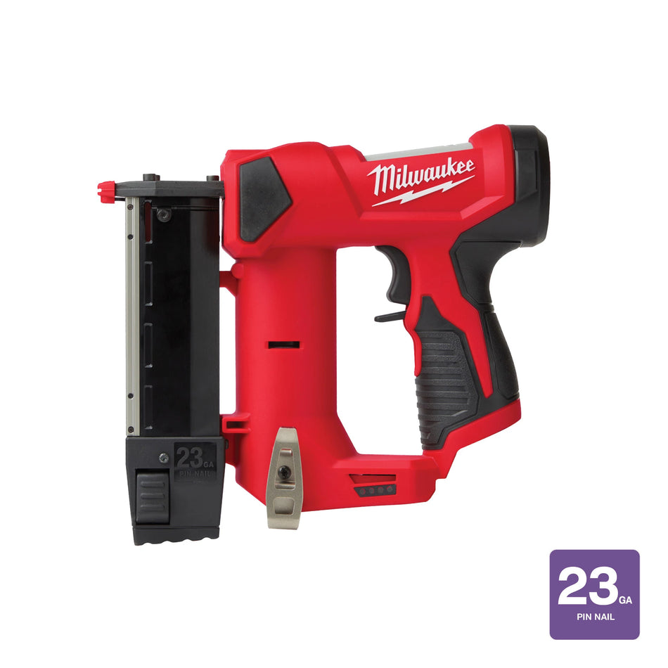 Milwaukee 2540-20, M12 23 Gauge Pin Nailer (Tool Only)