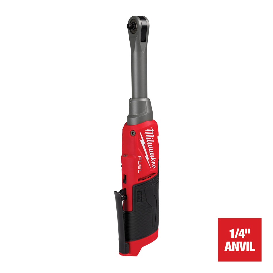 Milwaukee 2568-20, M12 FUEL 1/4" Extended Reach High Speed Ratchet BT