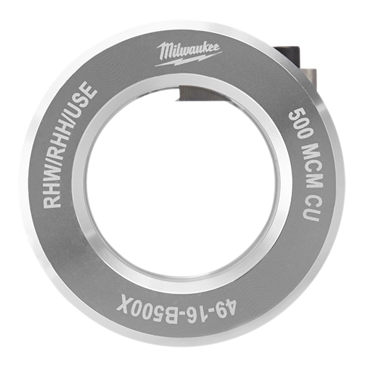 Milwaukee 49-16-B500X, 500 MCM CU RHW / RHH / USE BUSHING