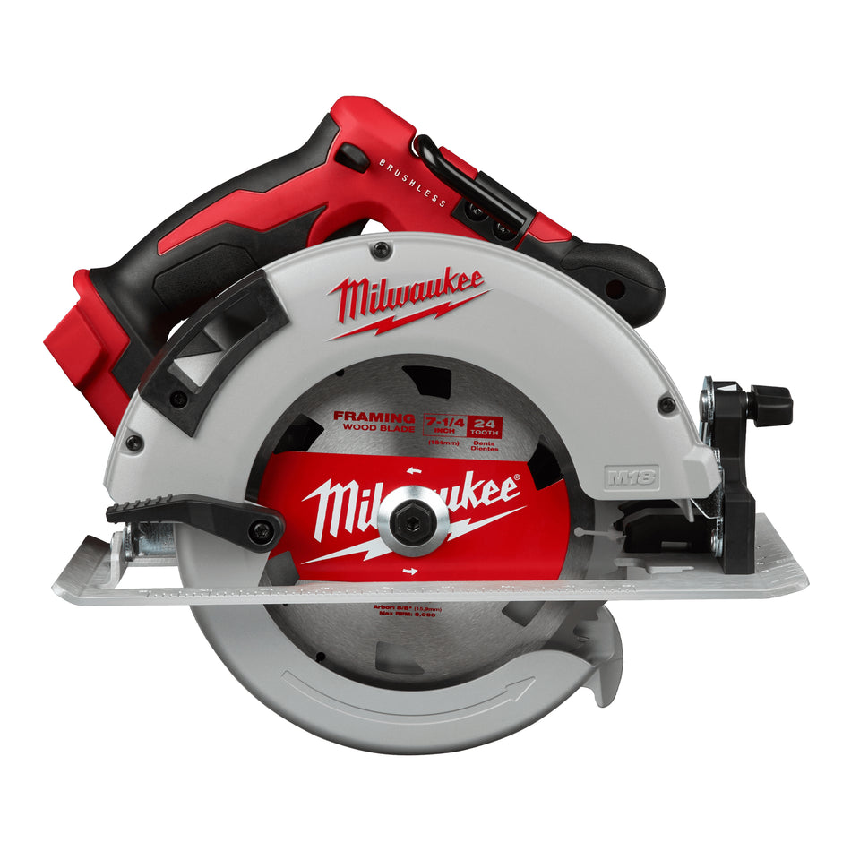 Milwaukee 2631-20, M18 7-1/4" Brushless Circular Saw (Tool Only)