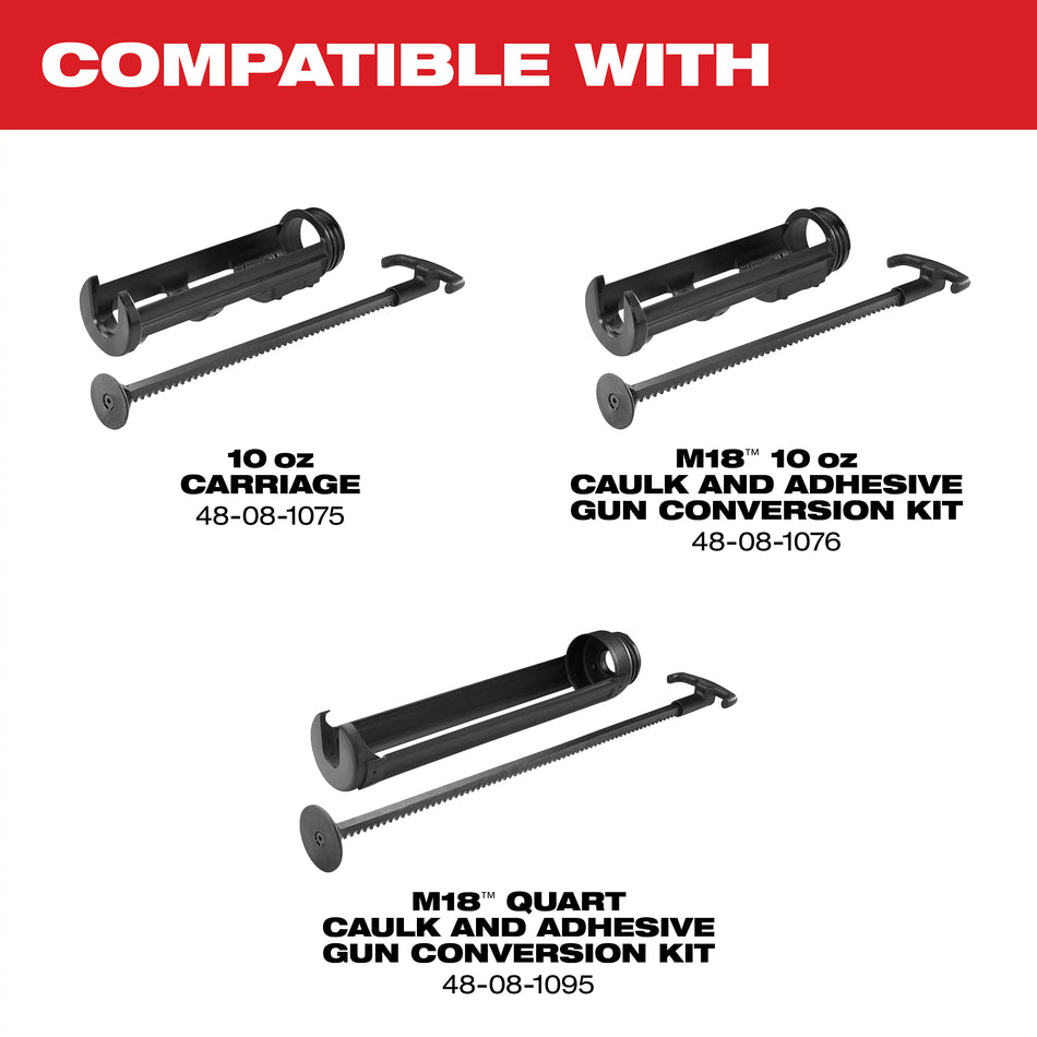 Milwaukee 2641-20, M18 Cordless 10oz. Caulk and Adhesive Gun (Tool Only)