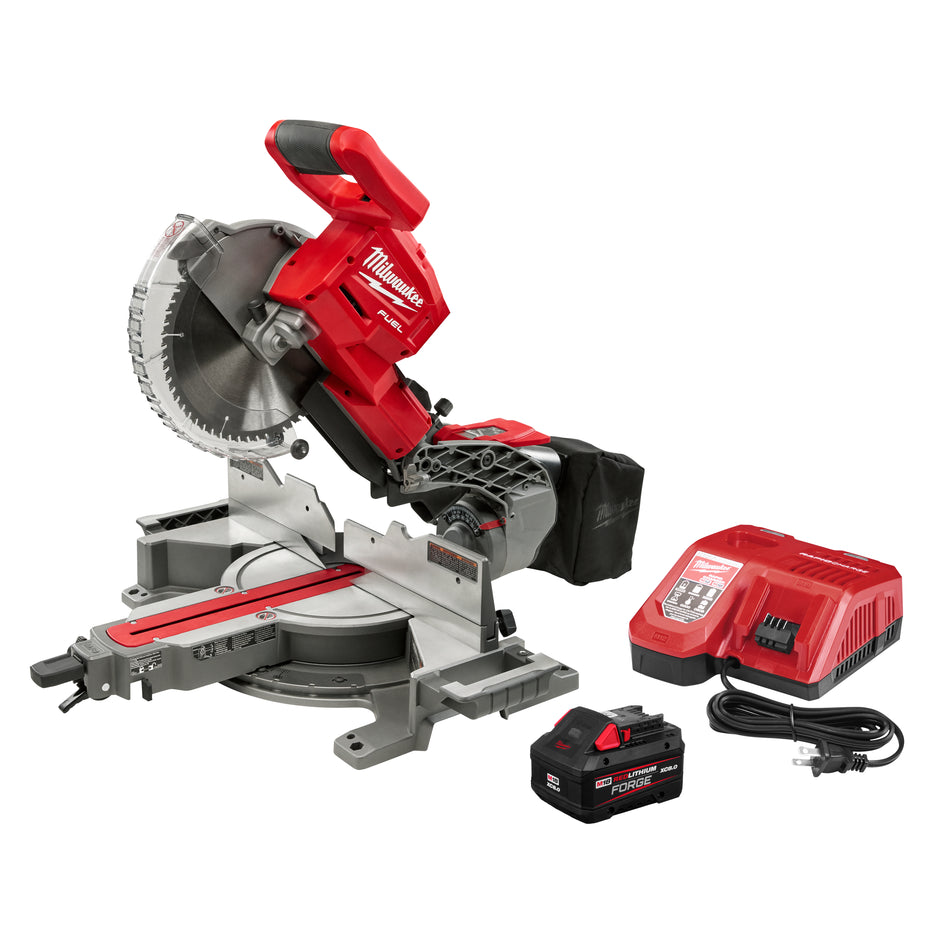 Milwaukee 2734-21, M18 FUEL 10" Dual Bevel Sliding Compound Miter Saw Kit (8.0 Ah)
