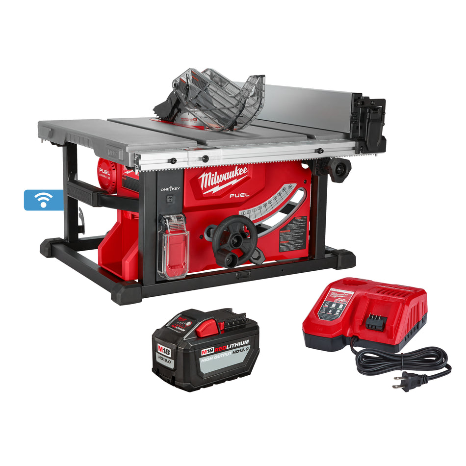 Milwaukee 2736-21HD, M18 Fuel 8-1/4" Table Saw Kit (12 Ah)