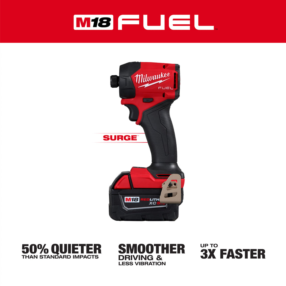 Milwaukee 2761-22, M18 FUEL™ SURGE™ 1/4" Hex Hydraulic Driver Kit