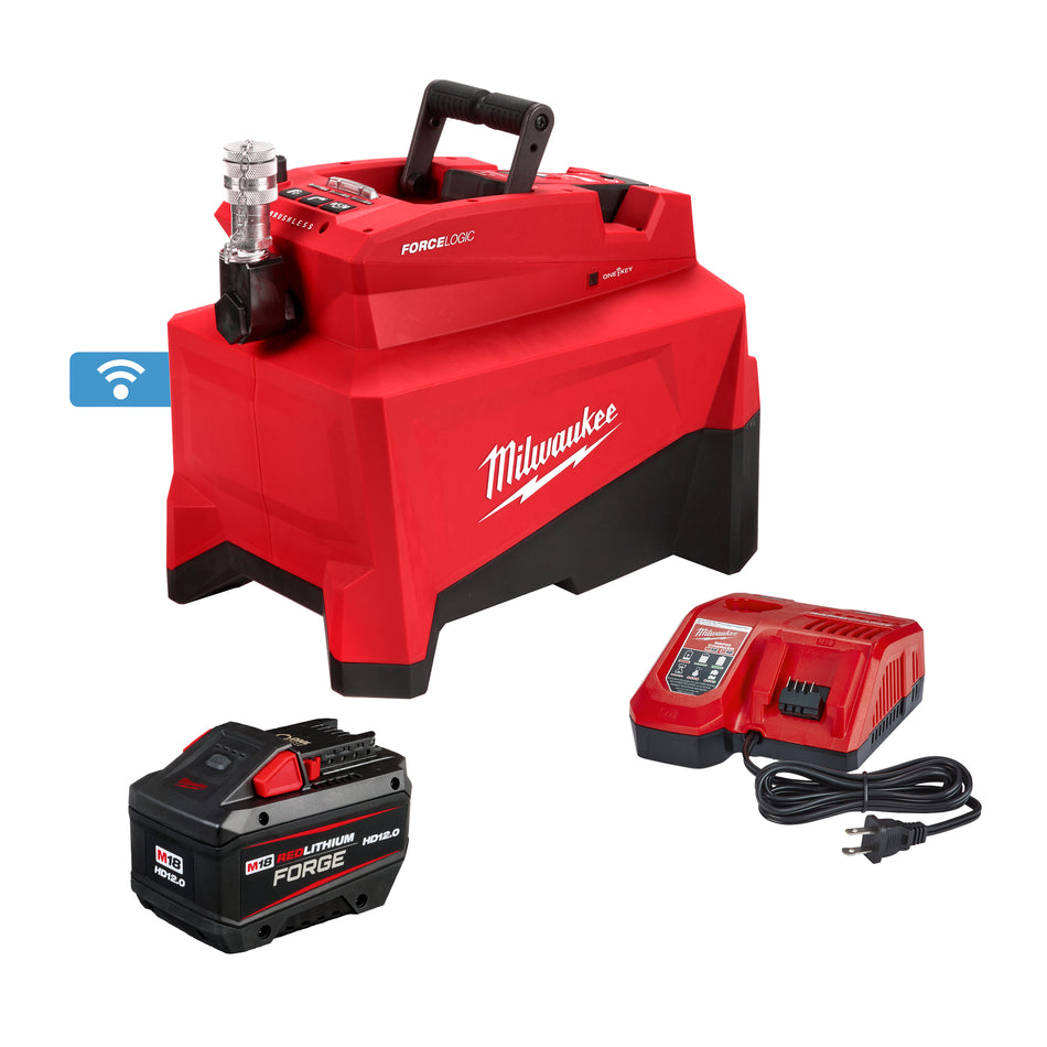 Milwaukee 2774-21HD, M18 FORCE LOGIC 10,000psi Hydraulic Pump Kit