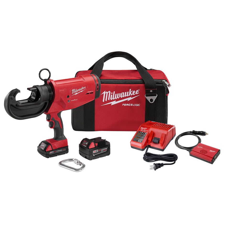 Milwaukee 2778-22, M18™ FORCE LOGIC™ 12 Ton Utility Crimper Kit