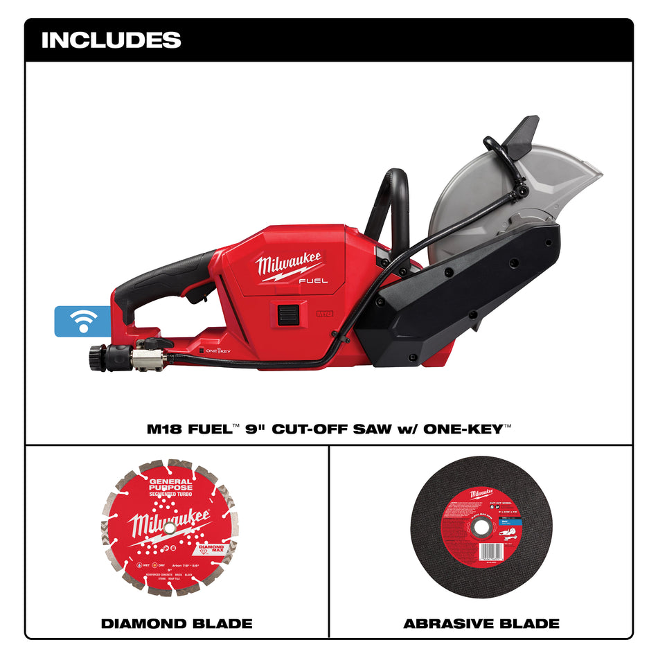 Milwaukee 2786-20, M18 FUEL 9" Cut-Off Saw (Tool Only)