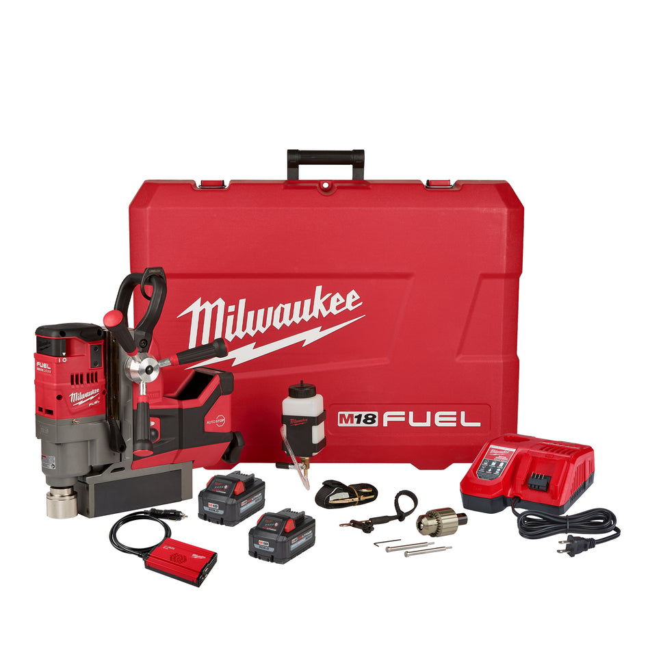 Milwaukee 2788-22HD, M18 FUEL™ 1-1/2" Lineman Magnetic Drill High Demand™ Kit