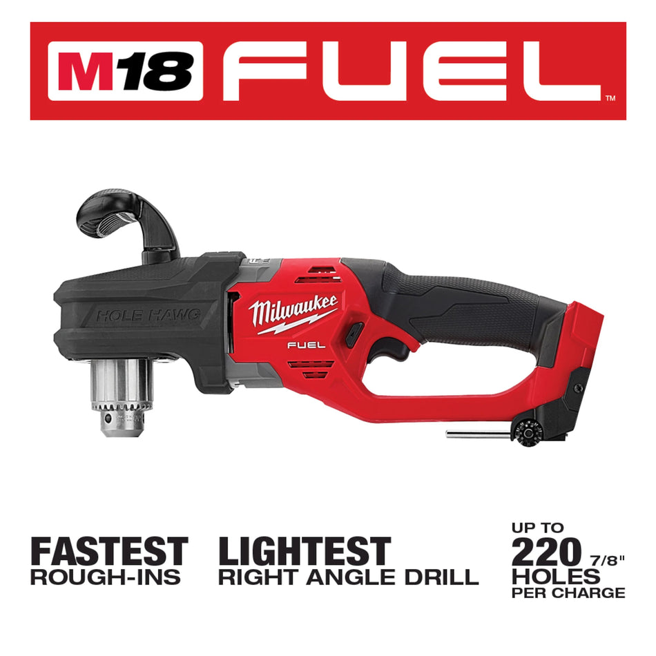 Milwaukee 2807-20, M18 FUEL 1/2" Hole Hawg (Tool Only)