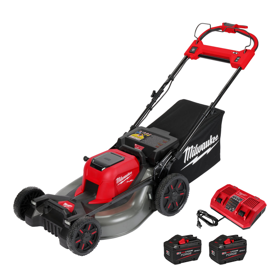 Milwaukee 2823-22HD, M18 FUEL™ 21" Self-Propelled Dual Battery Mower Kit
