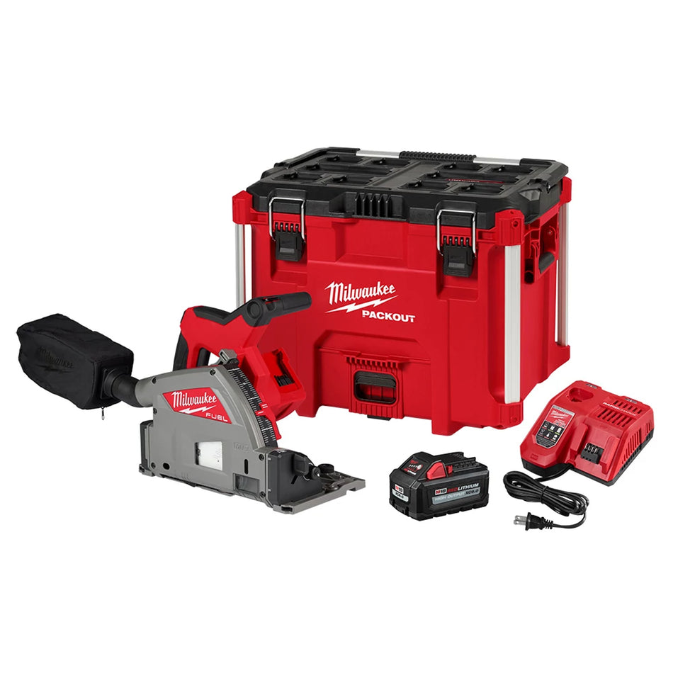 Milwaukee 2831-21, M18 FUEL 6-1/2in Plunge Track Saw Kit