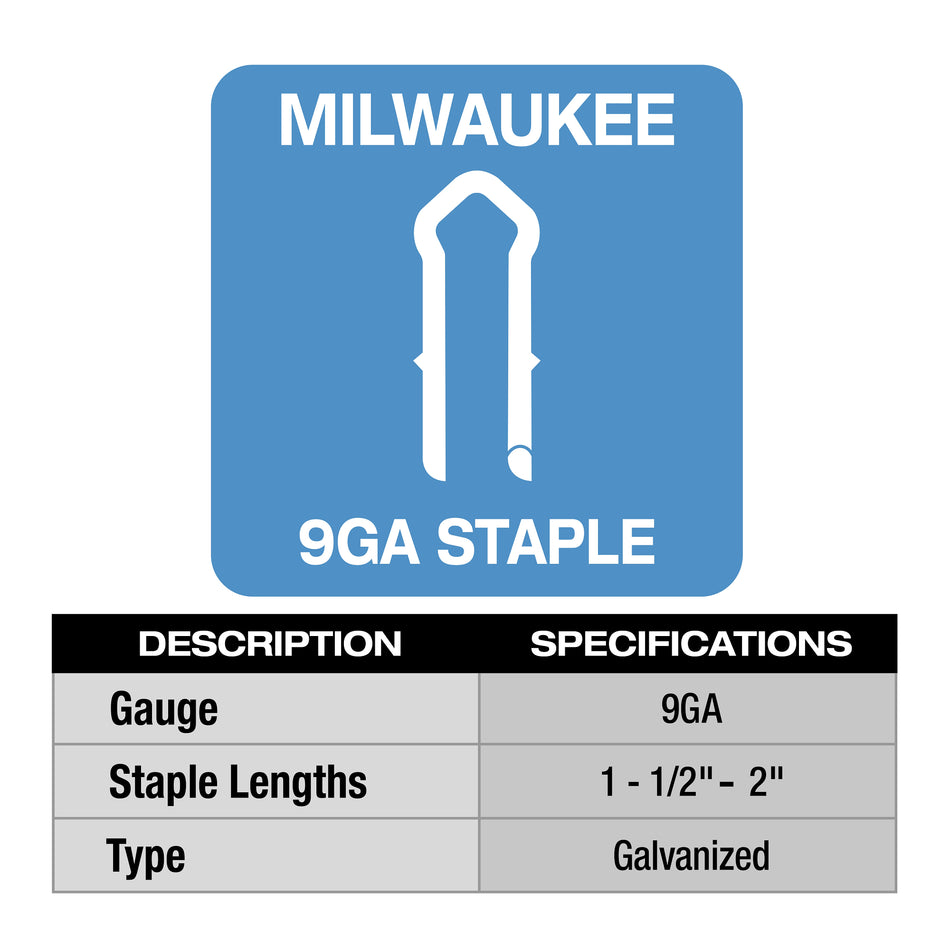 Milwaukee 2843-20, M18 FUEL™ Utility Fencing Stapler