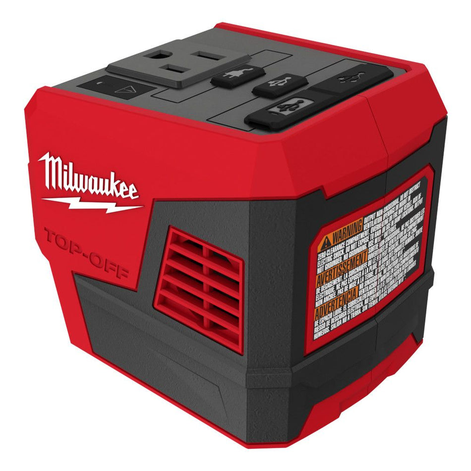 Milwaukee 2846-21HO, M18 TOP-OFF 175W Power Supply + 6.0AH Battery