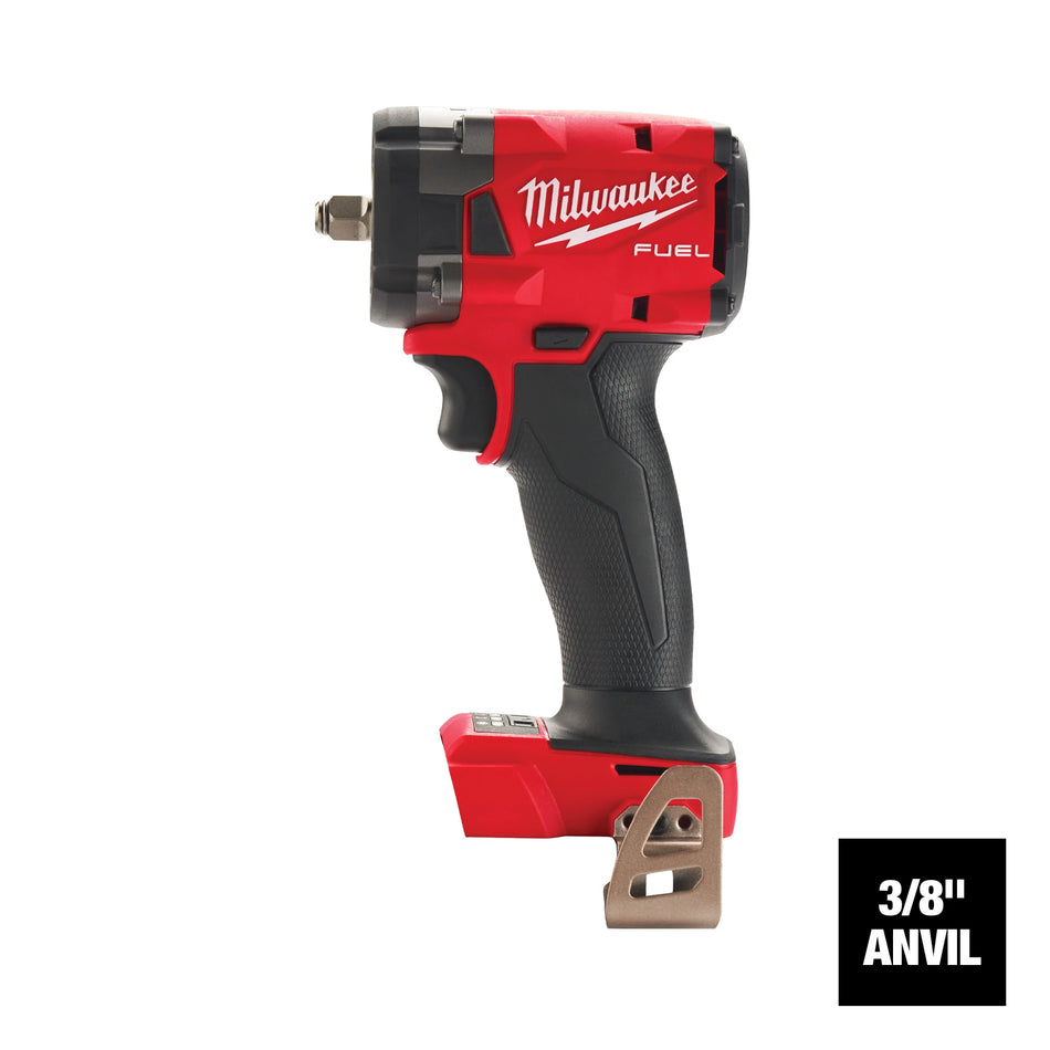 Milwaukee 2854-20, M18 FUEL 3/8" Compact Impact Wrench w/ Friction Ring (Tool Only)