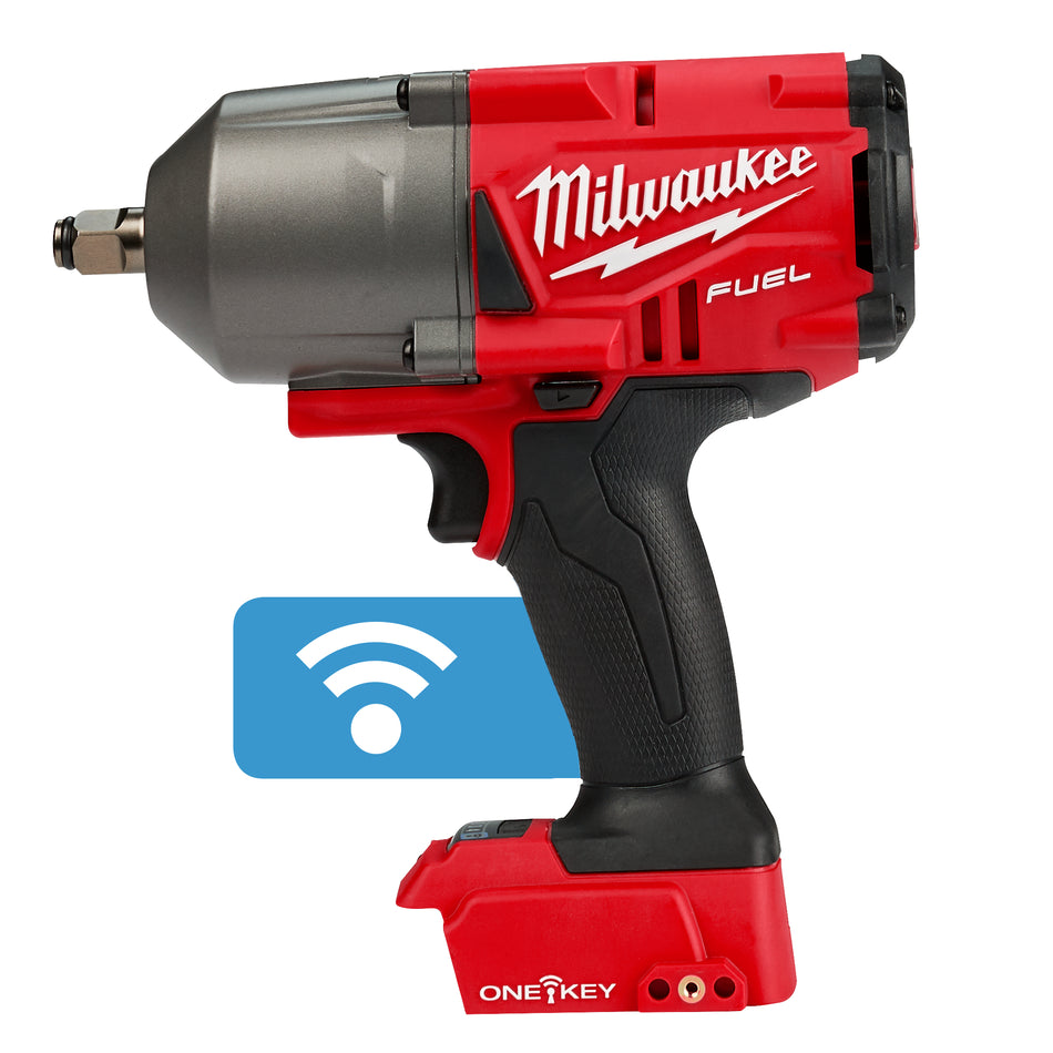 Milwaukee 2863-20, M18 FUEL w/ ONE-KEY High Torque Impact Wrench 1/2" Friction Ring (Tool Only)