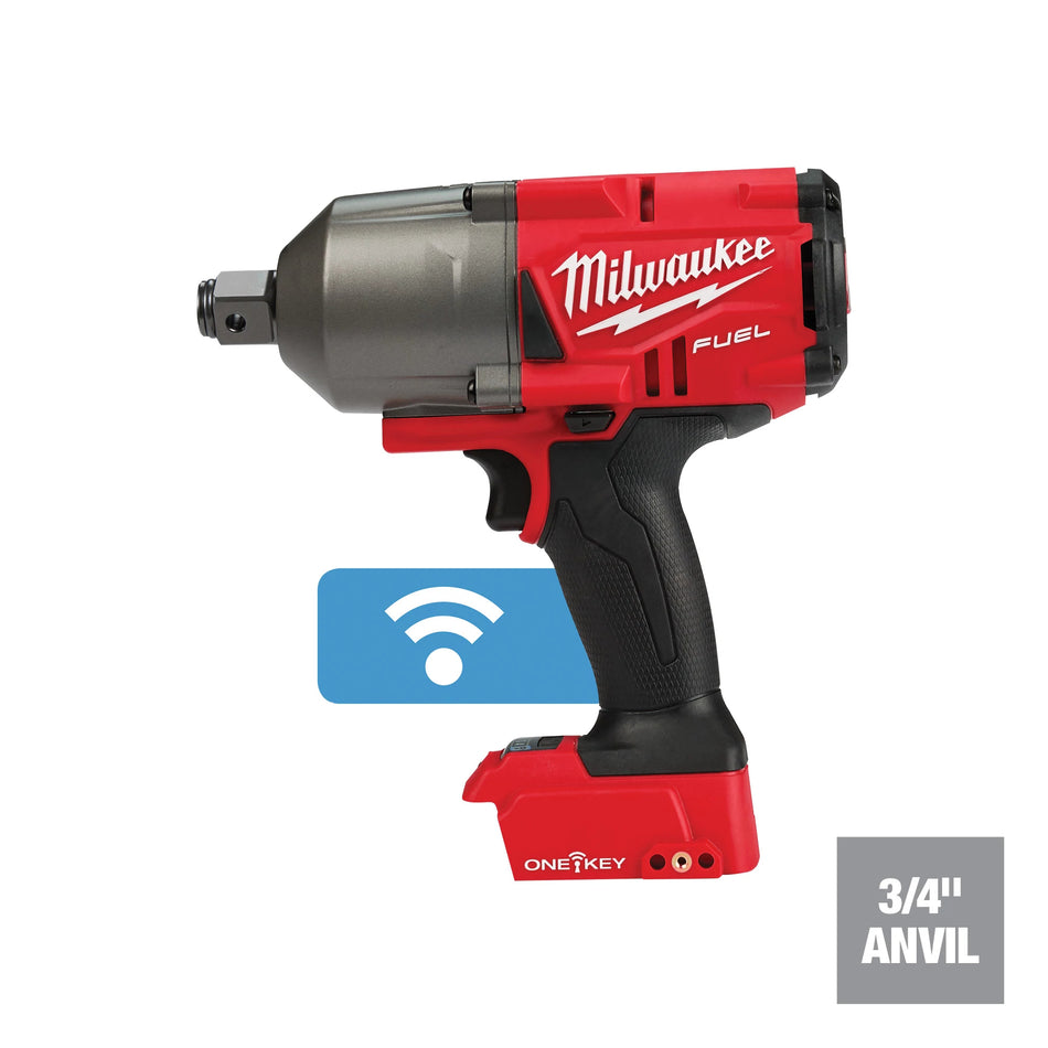 Milwaukee 2864-20, M18 FUEL w/ ONE-KEY High Torque Impact Wrench 3/4" Friction Ring  (Tool Only)