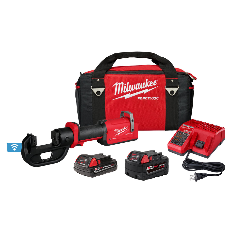 Milwaukee 2878K-22, M18™ FORCE LOGIC™ 12T Kearney Linear Crimper Kit