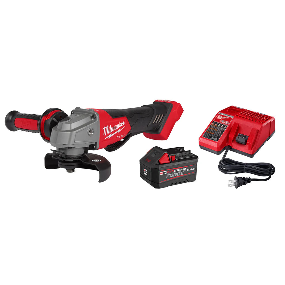 Milwaukee 2880-21F, M18 Fuel Grinder Kit With FORGE 6.0Ah Battery