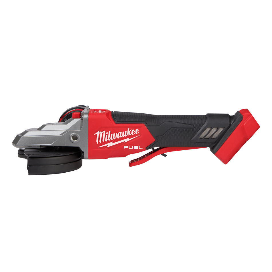 Milwaukee 2886-20, M18 FUEL 5" Flathead Braking Grinder, Paddle Switch No-Lock (Tool Only)