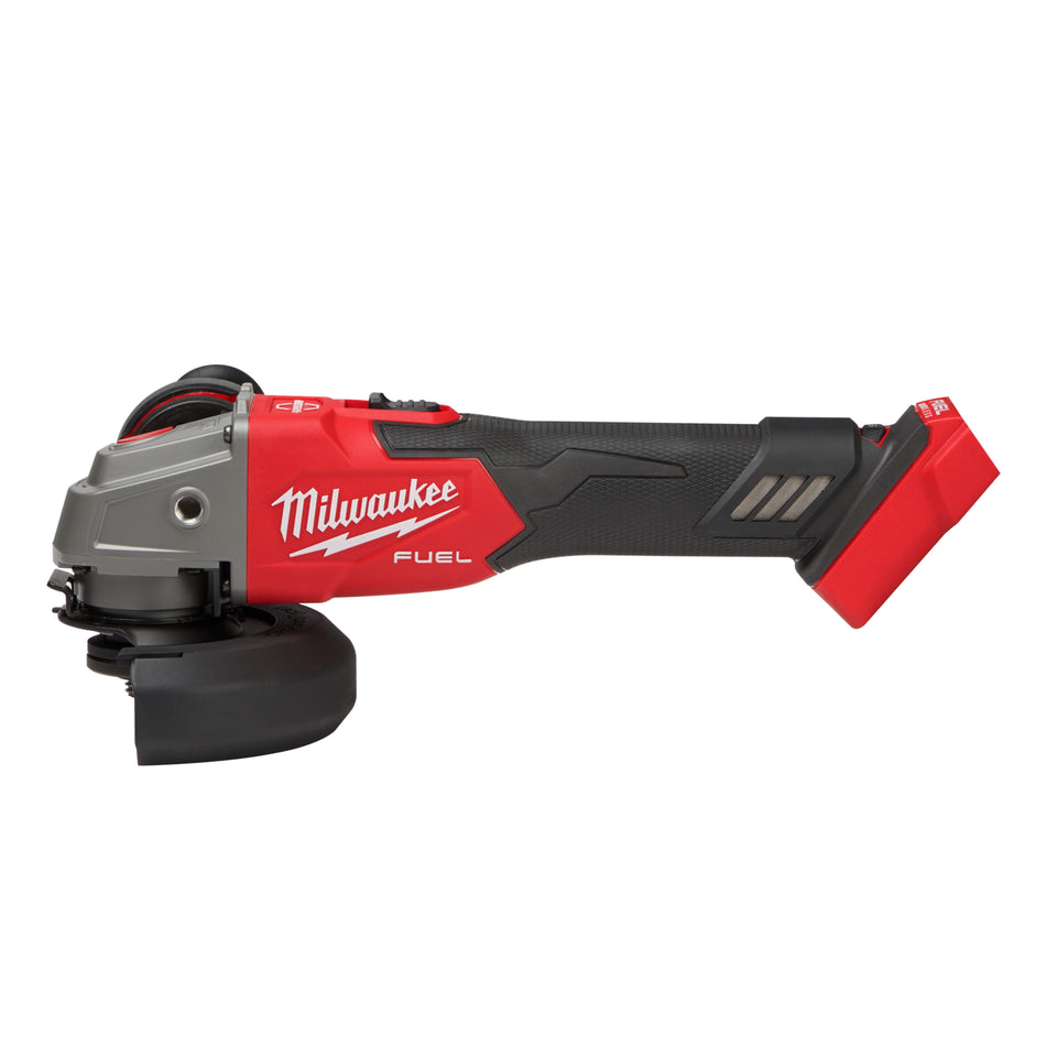 Milwaukee 2889-20, M18 FUEL 4-1/2" / 5" Variable Speed Braking Grinder, Slide Switch Lock-On (Tool Only)