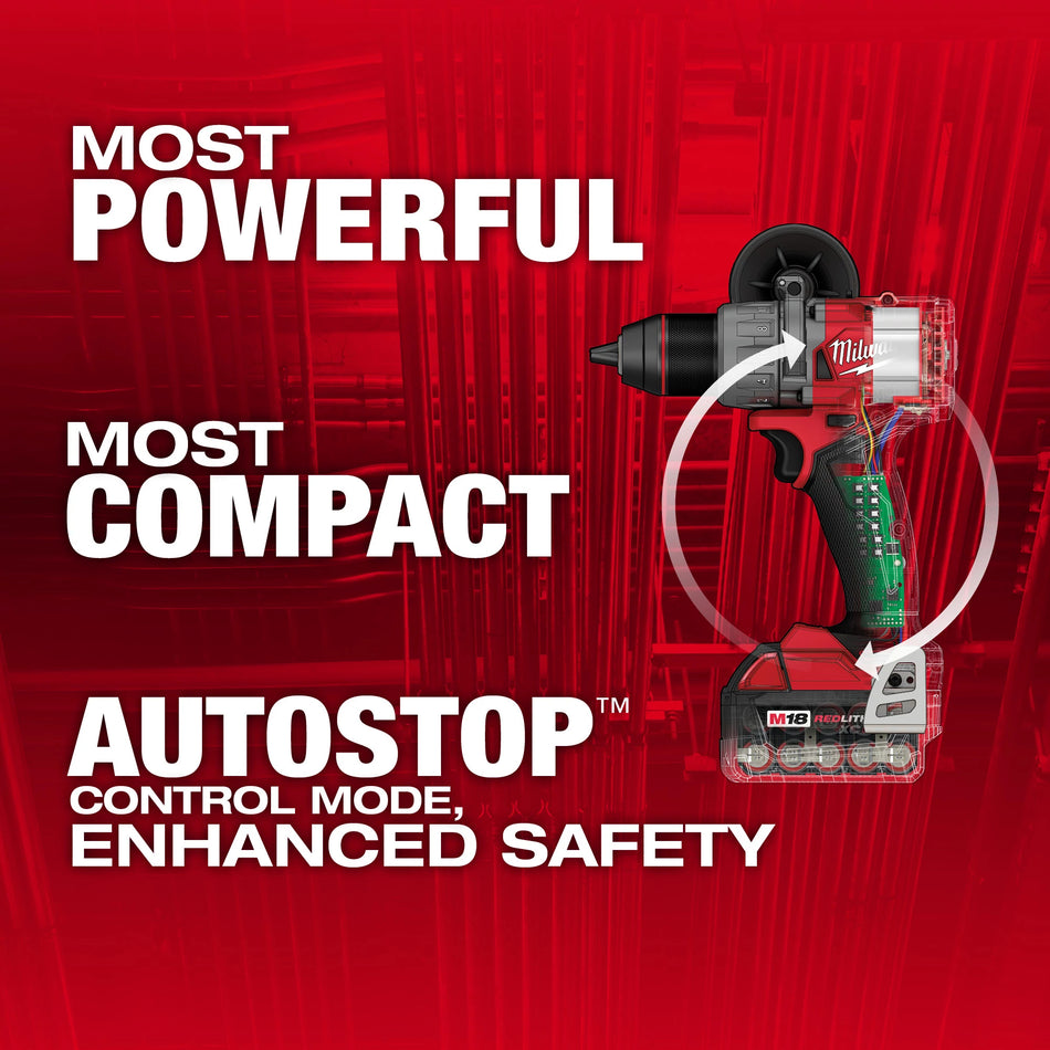 Milwaukee 2903-22, M18 FUEL™ 1/2" Drill/Driver Kit