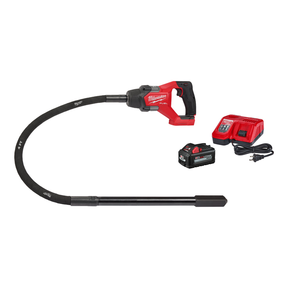 Milwaukee 2910-21, M18 FUEL™ 4' Concrete Pencil Vibrator Kit